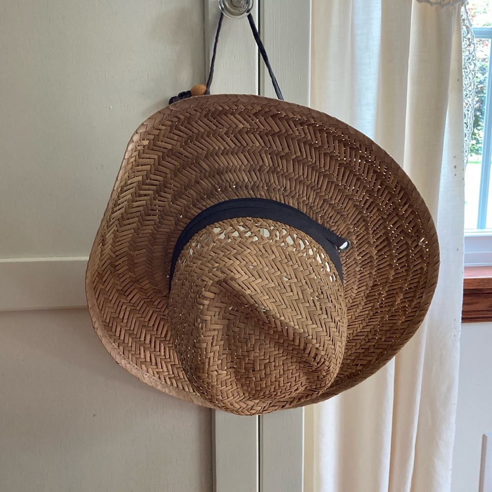 Columbia Stylish Brown Woven Sun Hat Unisex. size S